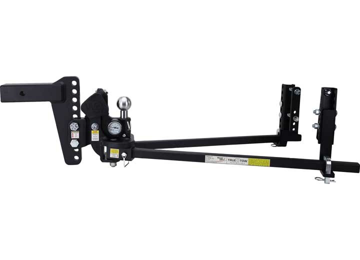 Weigh Safe TTMW8-2XL TrueTow MW Weight Distribution Hitch 8" Drop 2" Shank 12.5K