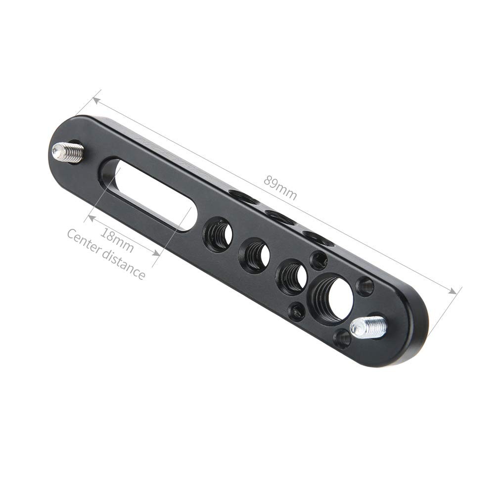 Multi-Functional Mounting Cheese Plate Bar with 1/4'' 3/8'' Threads