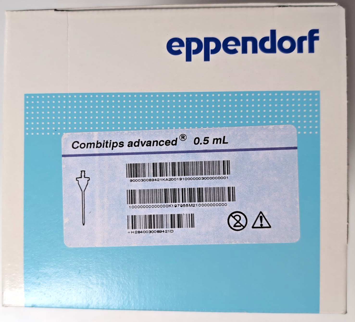 NEW - EPPENDORF Combitips Advanced 0.5mL Pipet Tips 100/Pk 0030089421