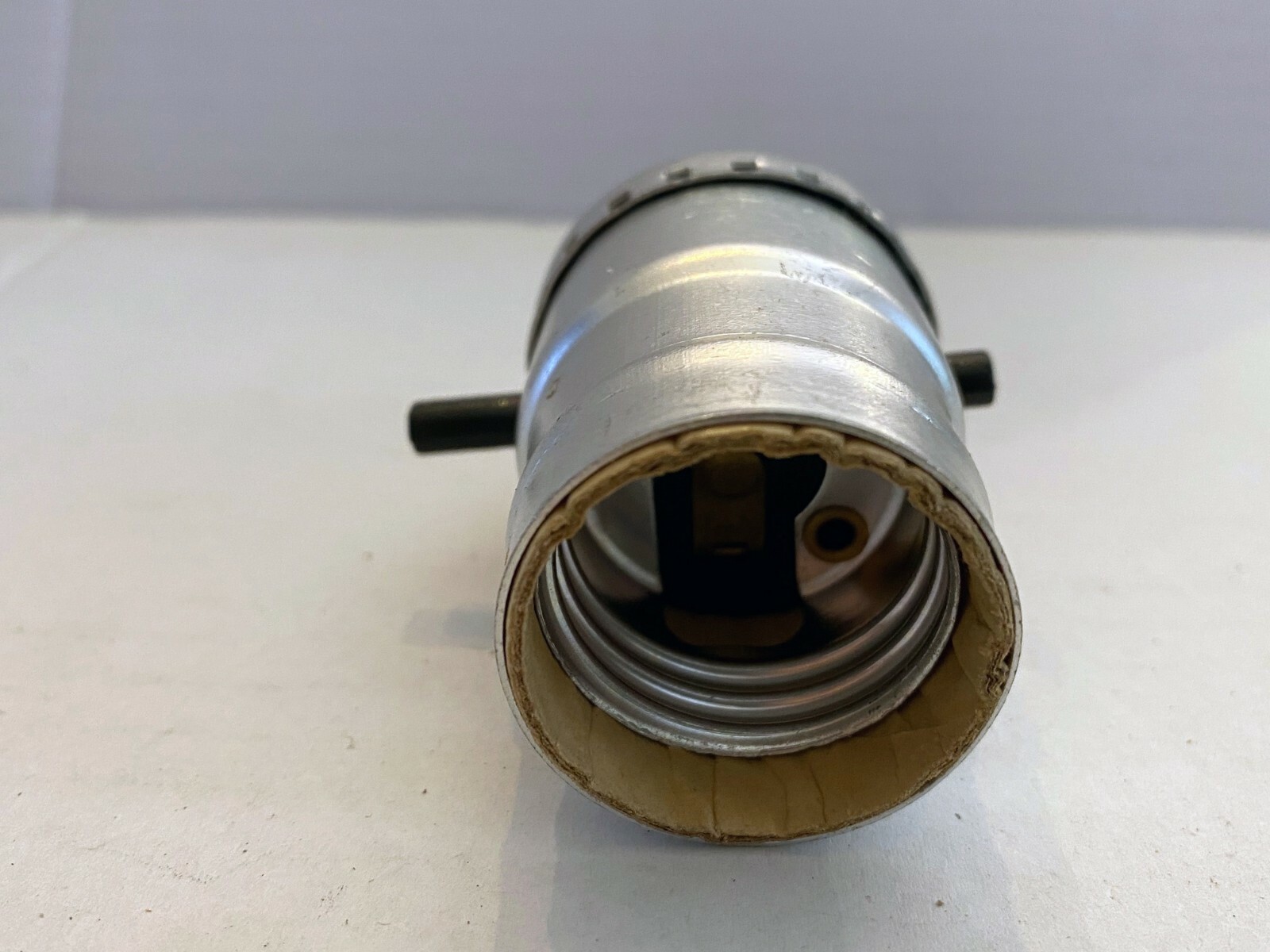 NEW NICKEL PLATE PUSH THRU SOCKET + SHELL + CAP + INSULATOR