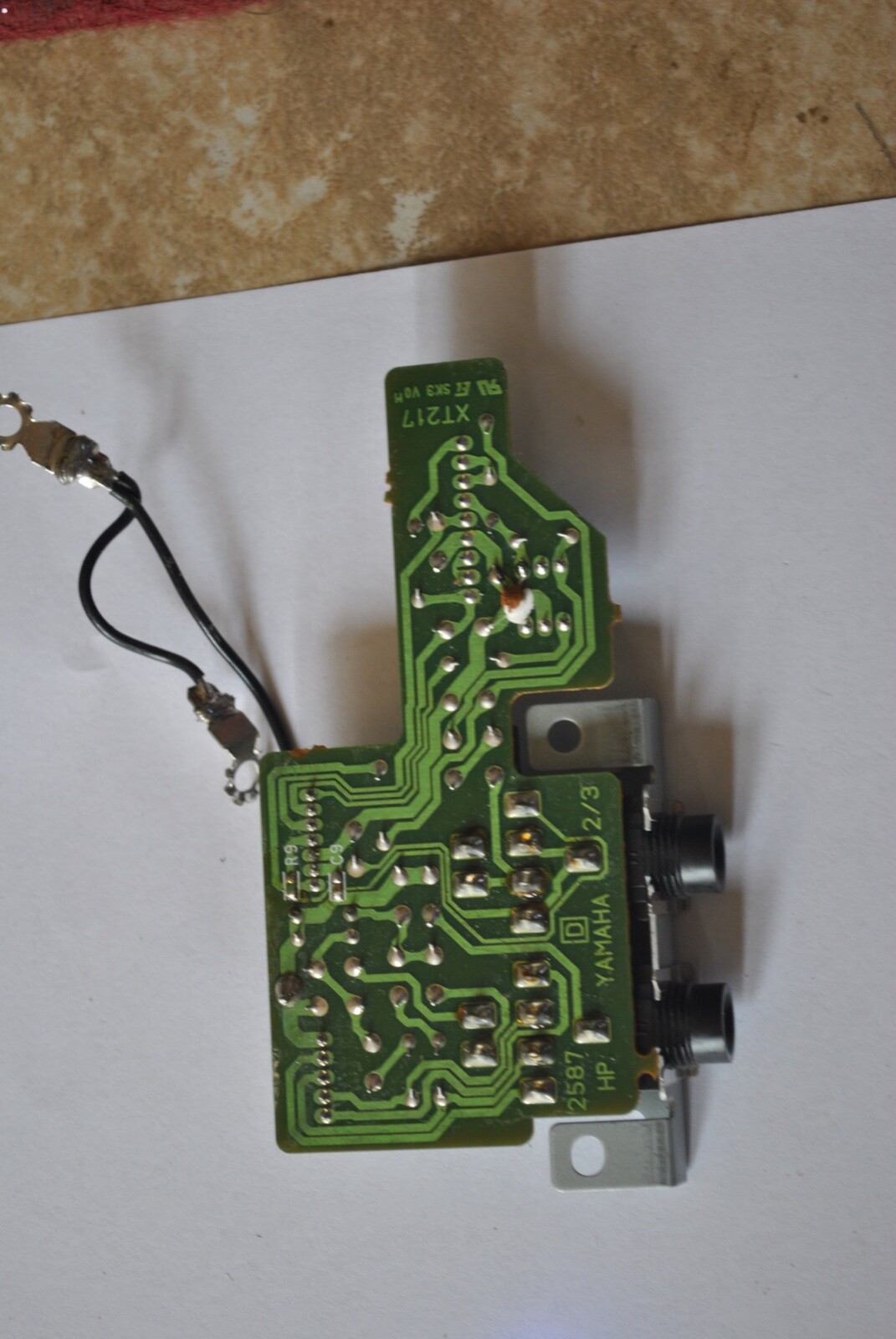yamaha 2587 jack board