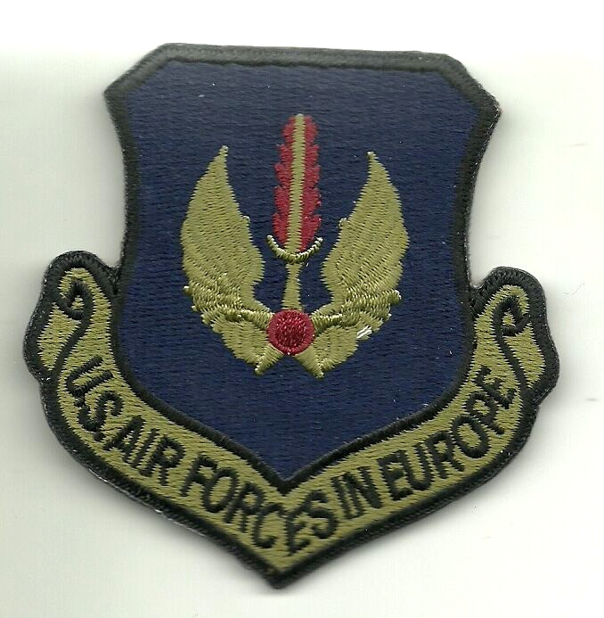 U.S. Air Forces In Europe USAF IRON ON PATCH