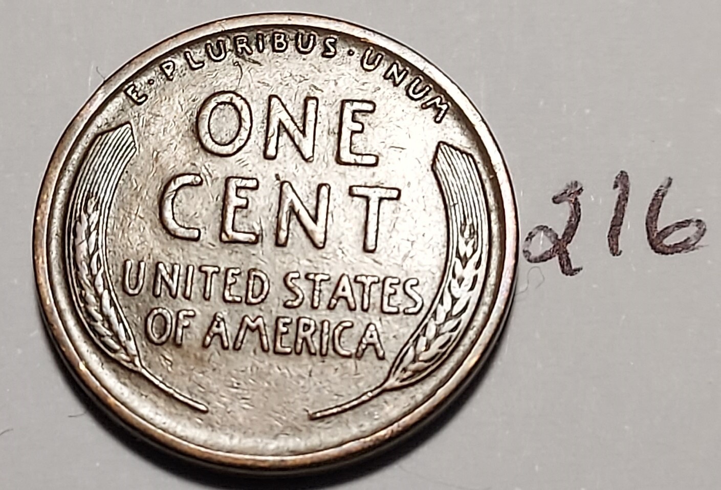 1928-D Lincoln Wheat Cent EXTREMELY FINE #216