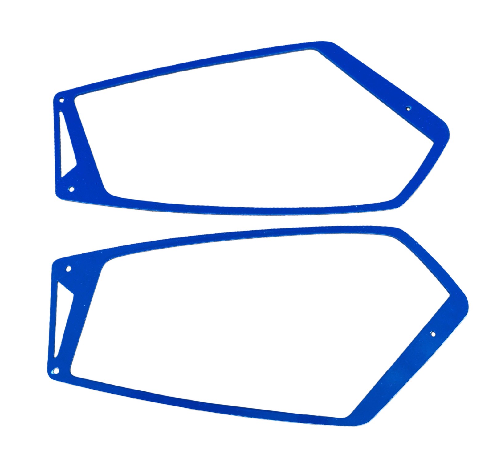 For Polaris Slingshot 2015-2026 Blue Side View Mirror Bezel Trim Kit Accessory