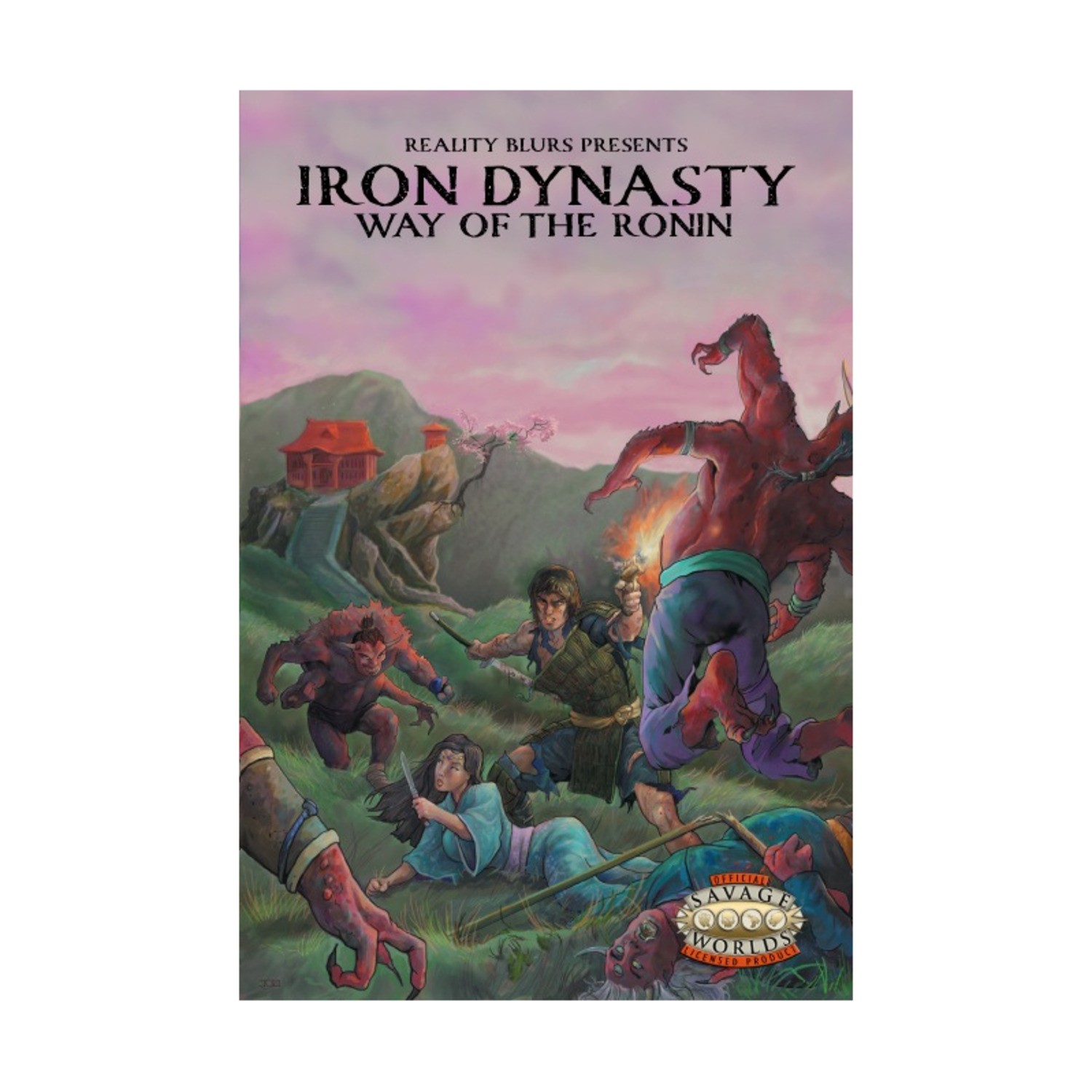 Reality Blurs Fantasy RPG Way of the Ronin VG+