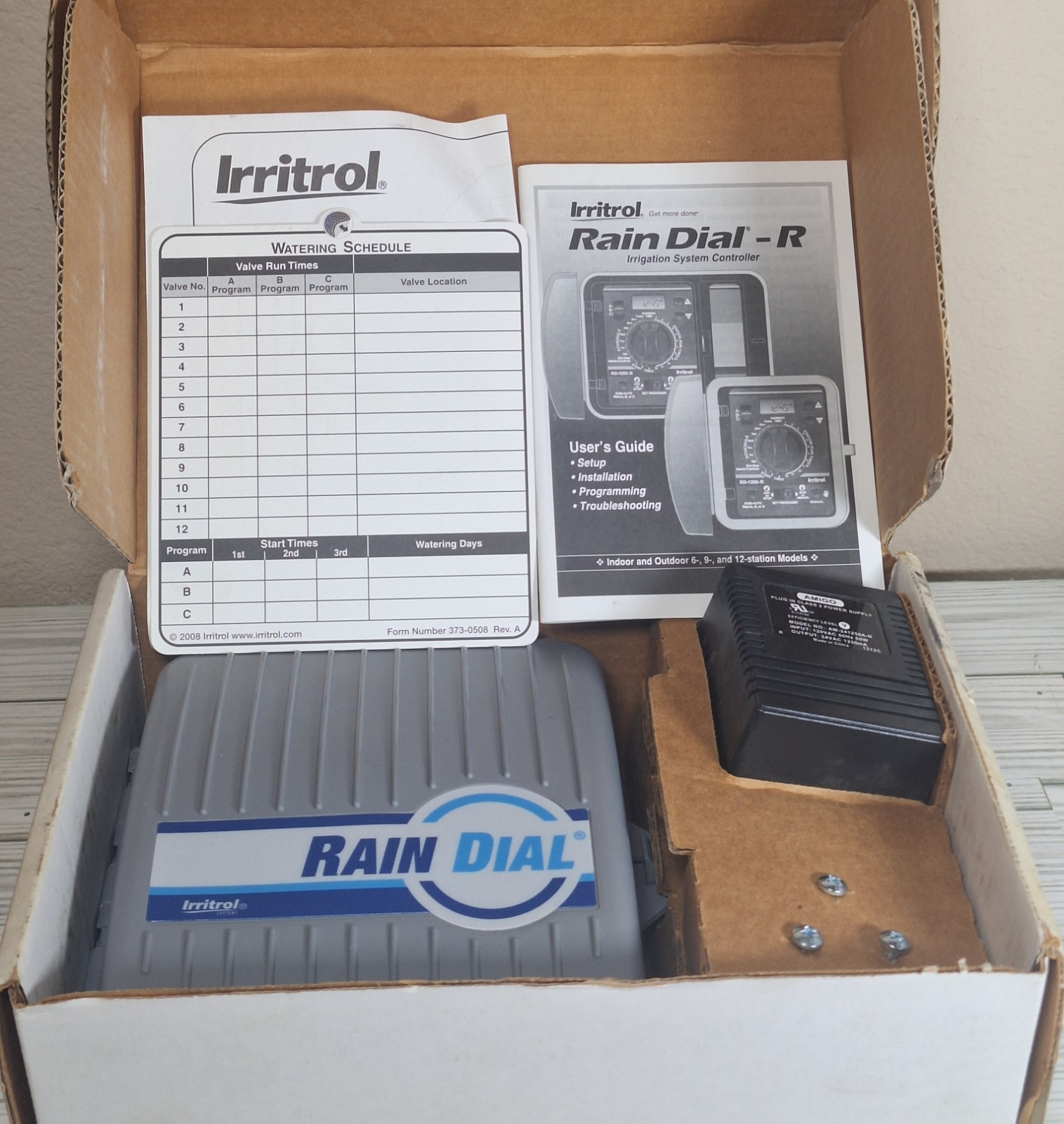 NEW- Irritrol / Hardie Rain Dial RD-600 R / RD-600 INT - Irrigation System