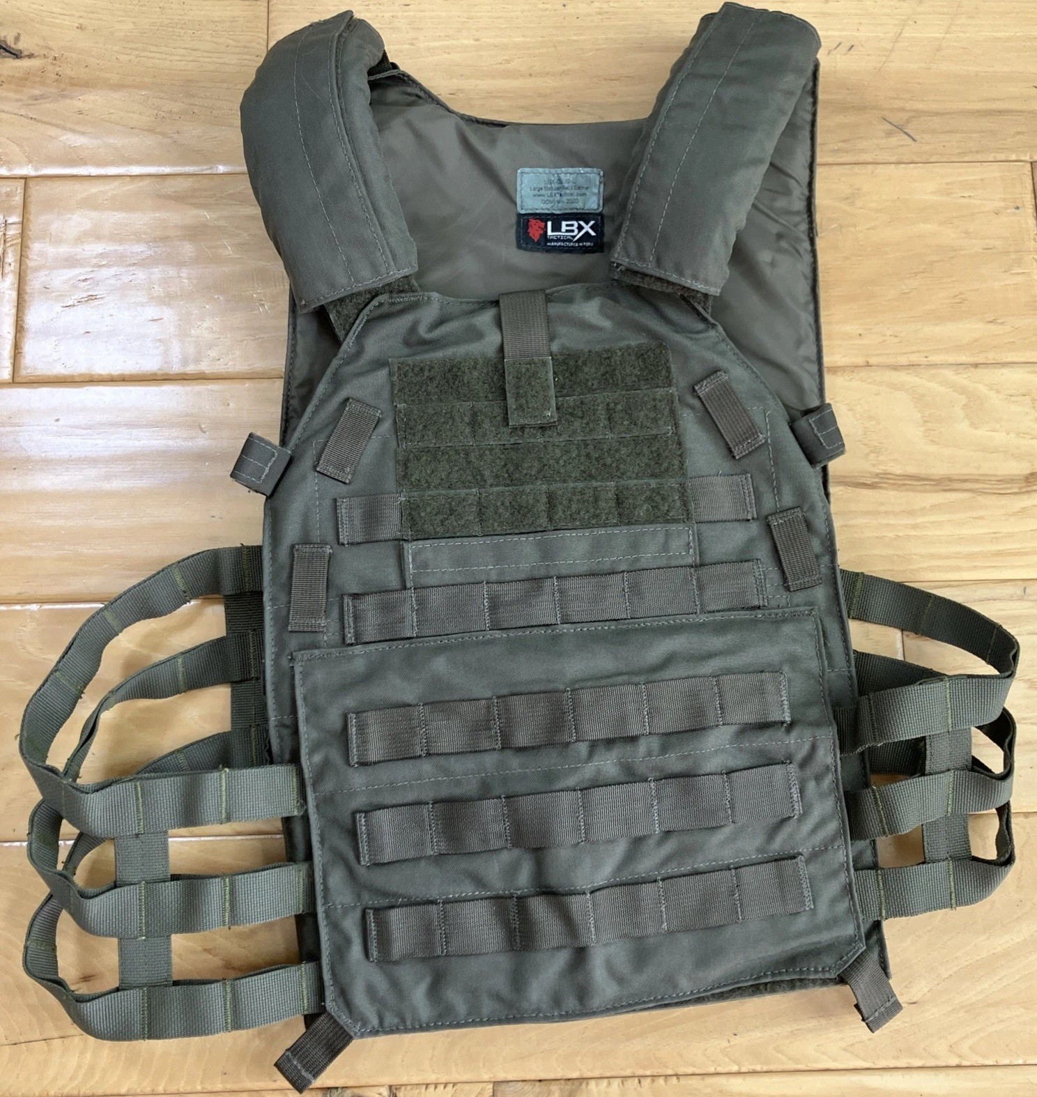 London Bridge LBX-0300 Modular Plate Carrier Mas Grey Size - LARGE