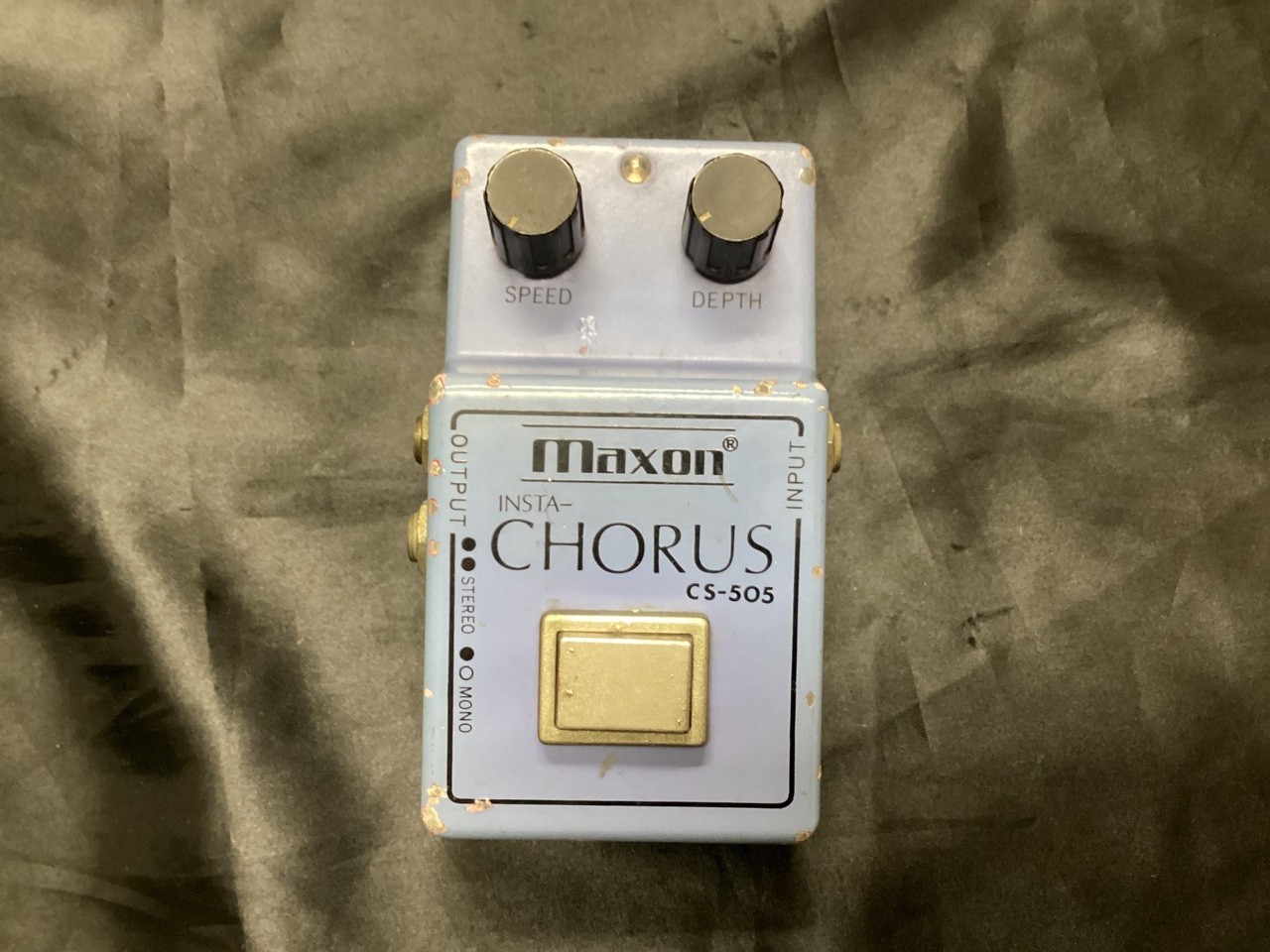 Maxon CS-505 Insta-Chorus Guitar Effects Pedal Used