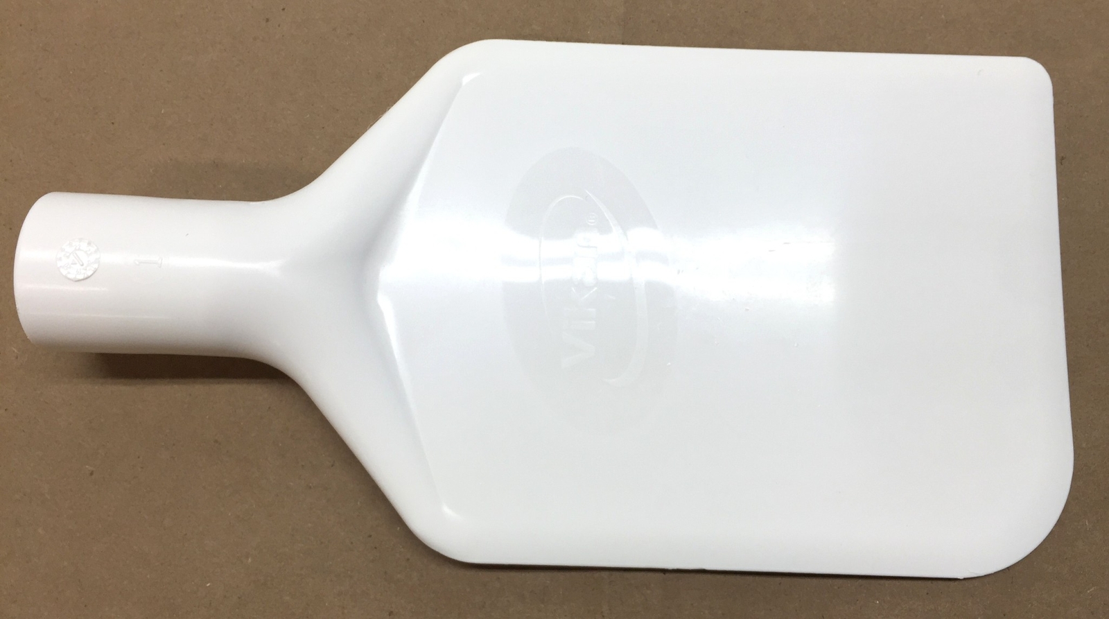 Vikan 4-1/2" Flexible White Plastic Scraping Paddle 70135 NOS