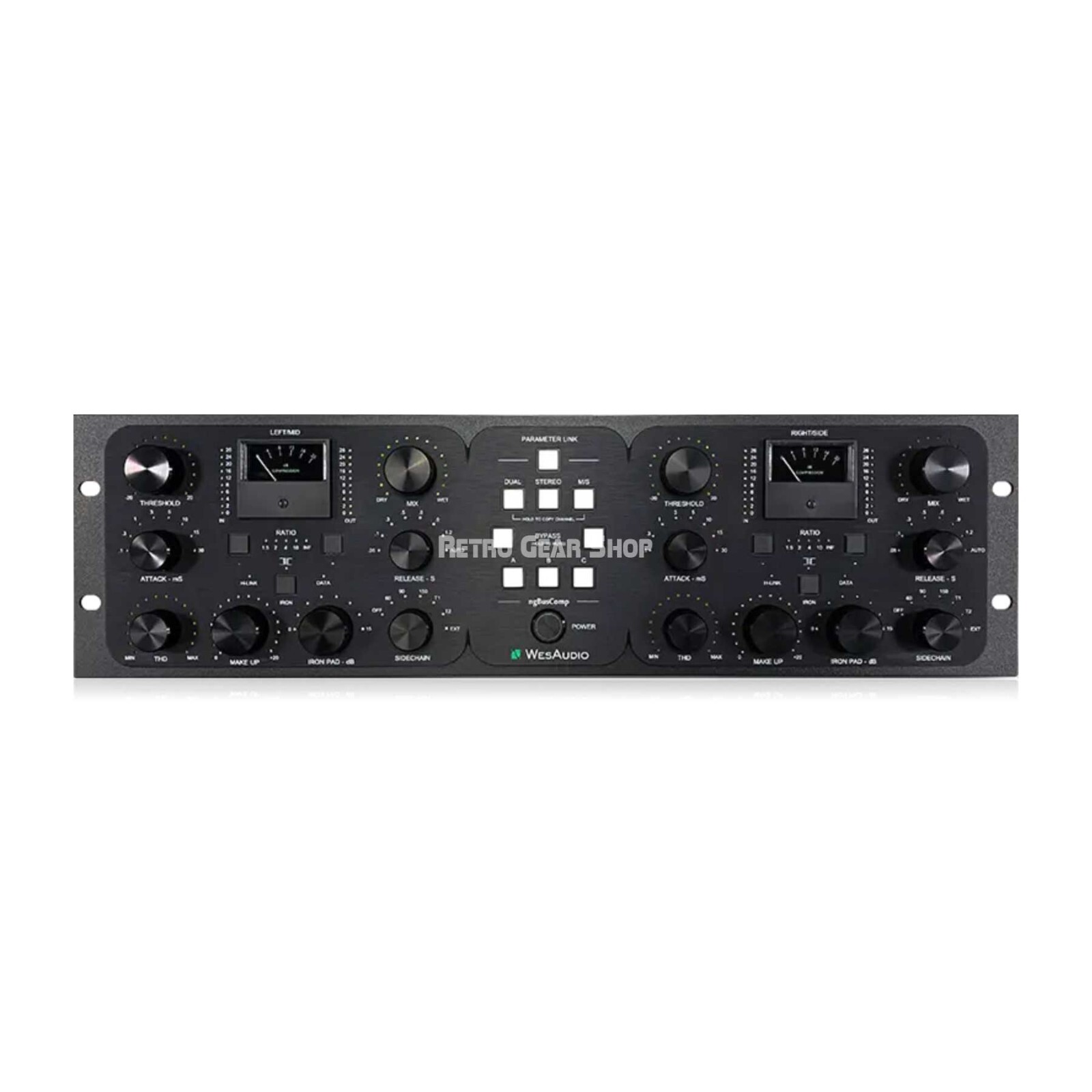 Wes Audio ngBusComp Analog Bus Compressor with Digital Recall WesAudio open-box
