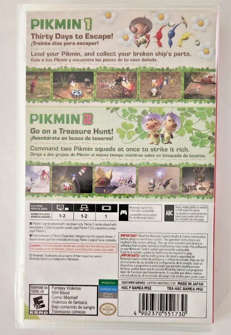 Pikmin 1+2 - Nintendo Switch Brand New Sealed