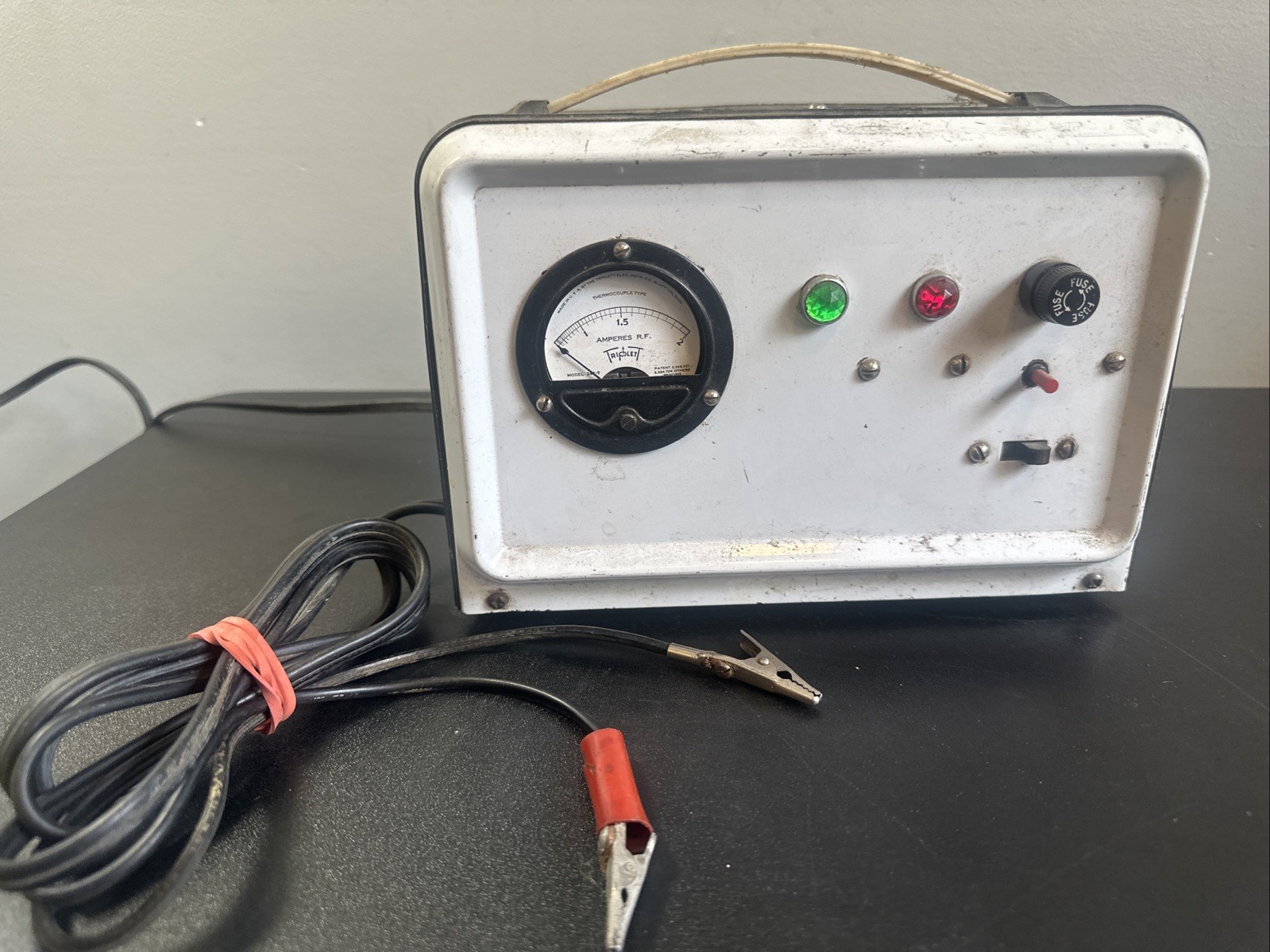 Thermocouple Type USA model 242-T Triplett Electric Charger 2 Amperes R.F.  ???