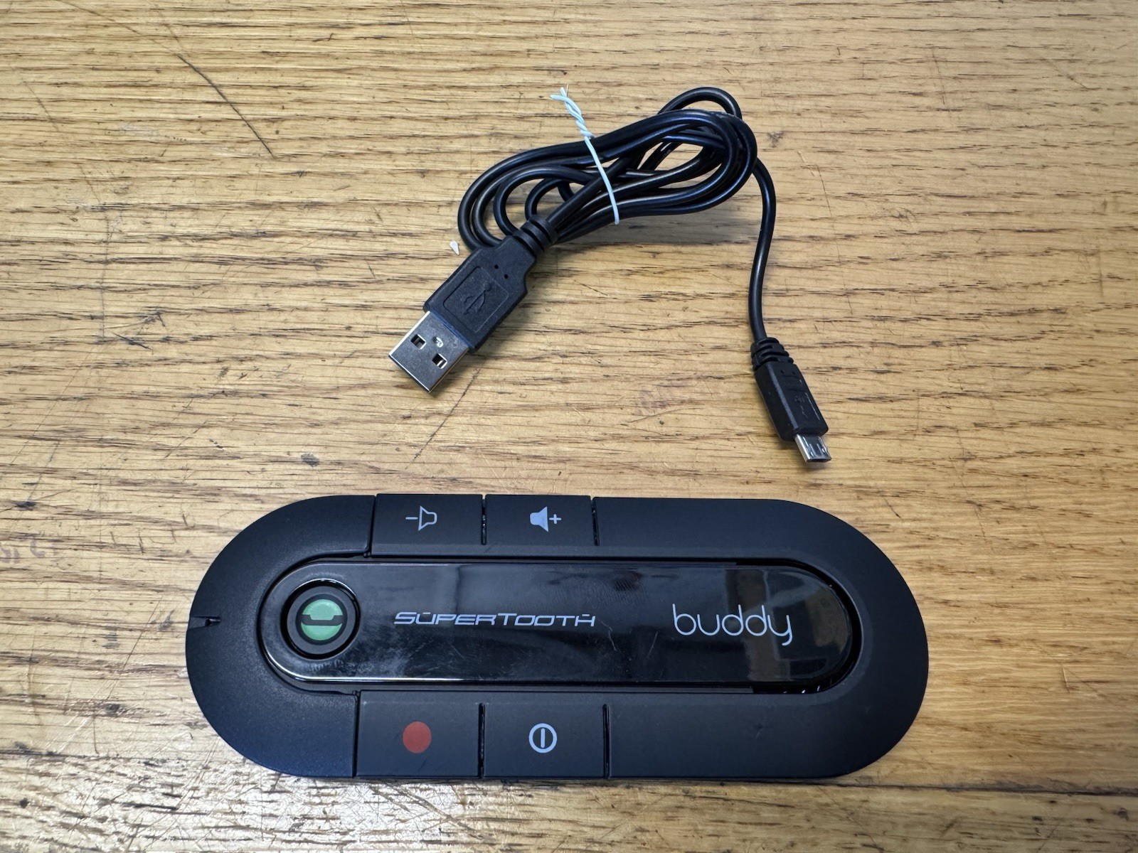 🍌 BUDDY SUPERTOOTH BTBDY6 BLUETOOTH VEHICLE HANDSFREE RECHARGABLE SPEAKER {AM}