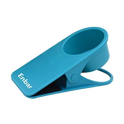 Drinking Home Office Desk Table Top Cup Clip Drink Drink Soda Coffee Cup Blue