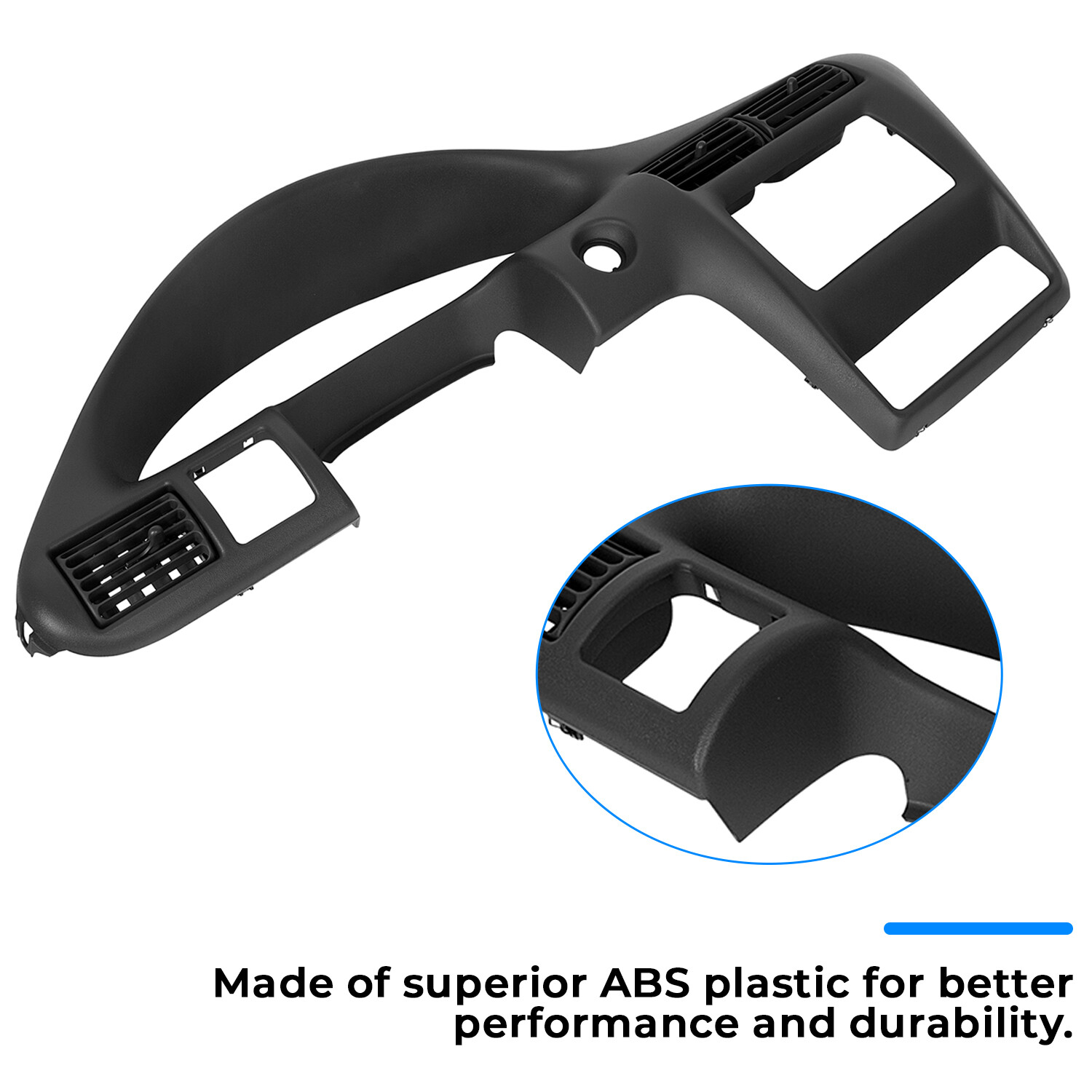 For 2000-2005 2004 Cavalier Dash Panel Speedometer Trim Bezel Rep. for #22698064