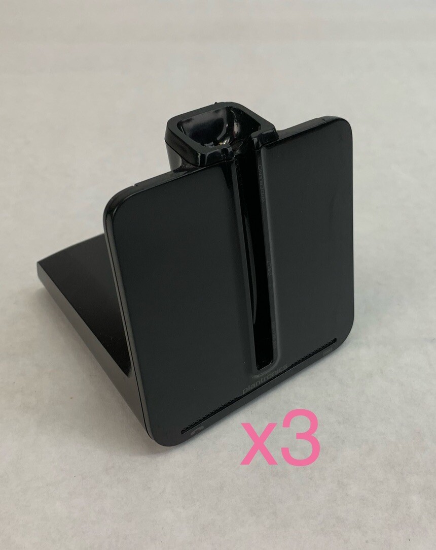 Plantronics C054 Charging Base Only (Lot of 3)