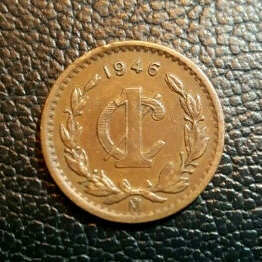 Bronze 1 Centavo Mexico 1946