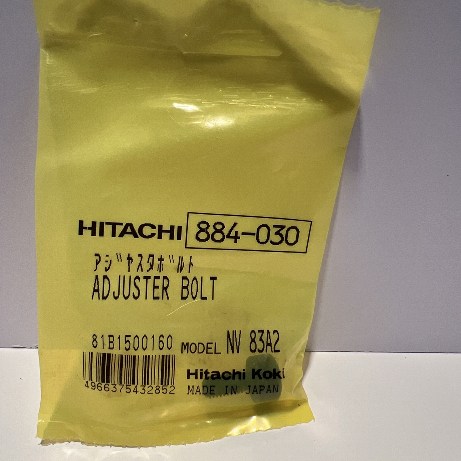 New Original Hitachi 884-030 Adjuster Bolt NV 83A2