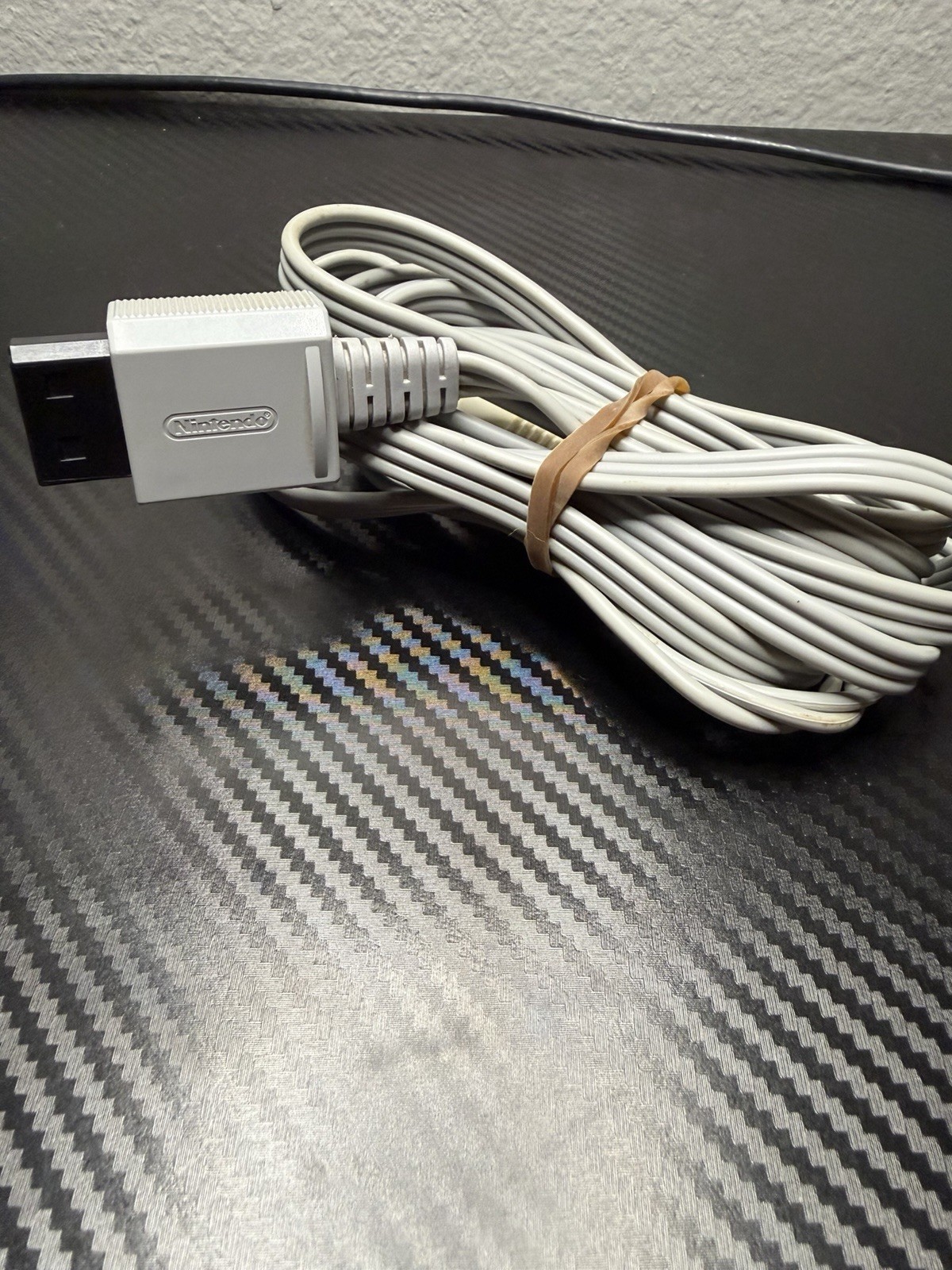 Genuine OEM Nintendo RVL-009 Composite/RCA Stereo AV Cable for Wii Tested