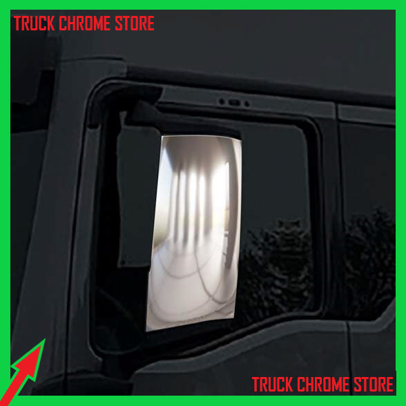 TGX  2021       Mirror  Cover   CHROME   Stainless Steel   1 SET.    Fits   MAN