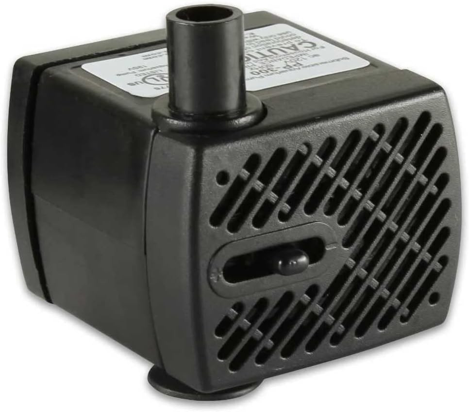 Jebao  PP-333 Submersible Fountain Pond Pump 66Gph Replace PP-333LV (No Inline P