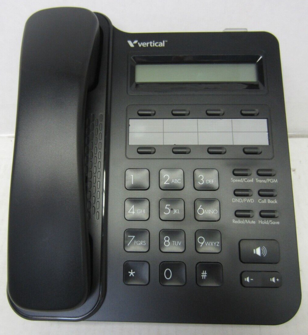 Vertical VU-9208-00 8 Button Basic Duplex Digital Phone(15 In-Stock) Refurbished