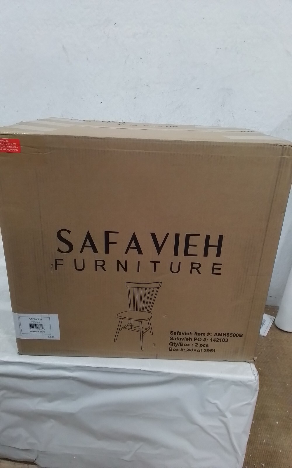 Safavieh PARKER SPINDEL SIDE CHAIR, Reduced Price 2172730707 AMH8500B