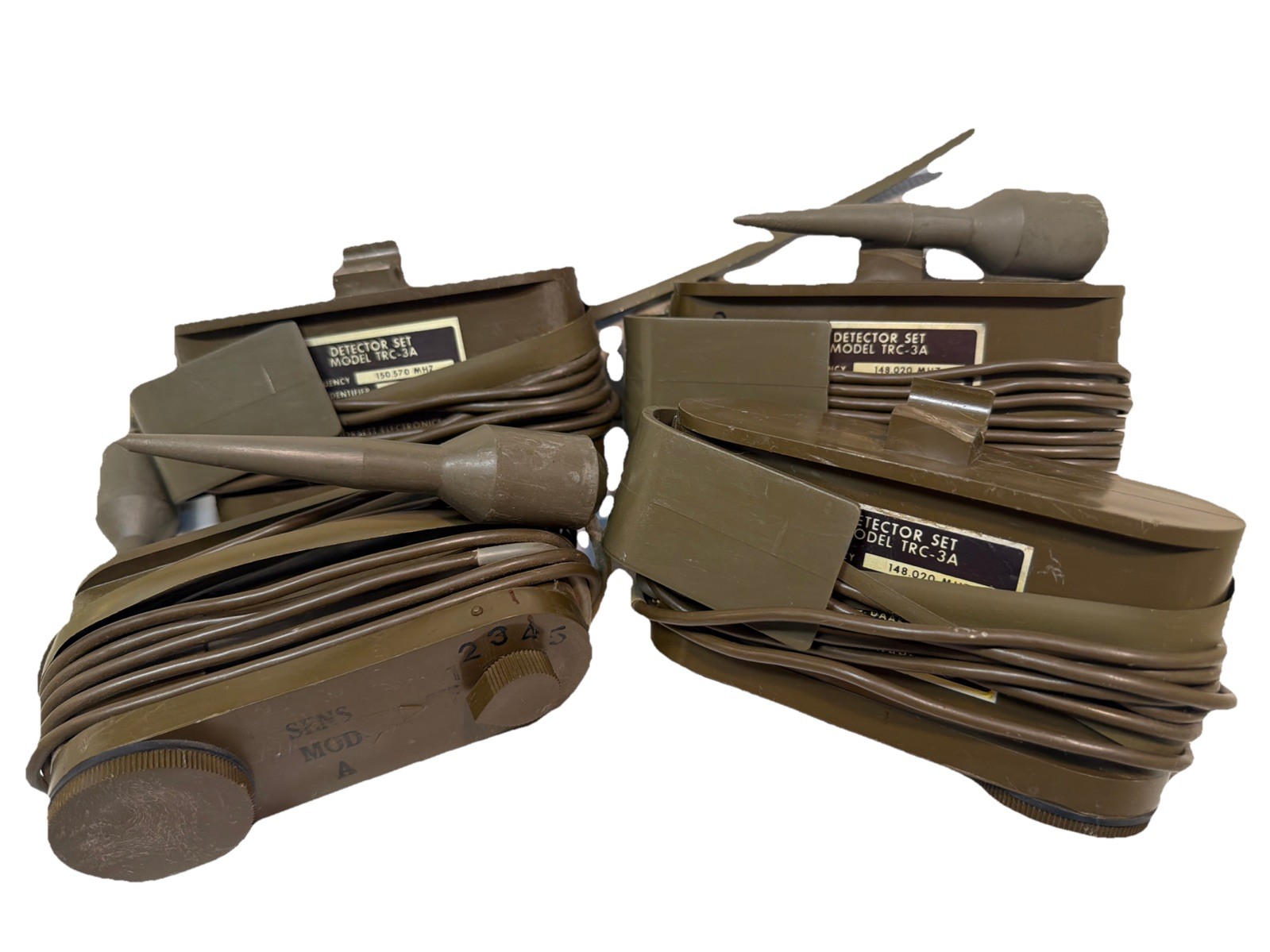 Vietnam USGI TRC-3A Seismic Vibration Intrusion Detection Set
