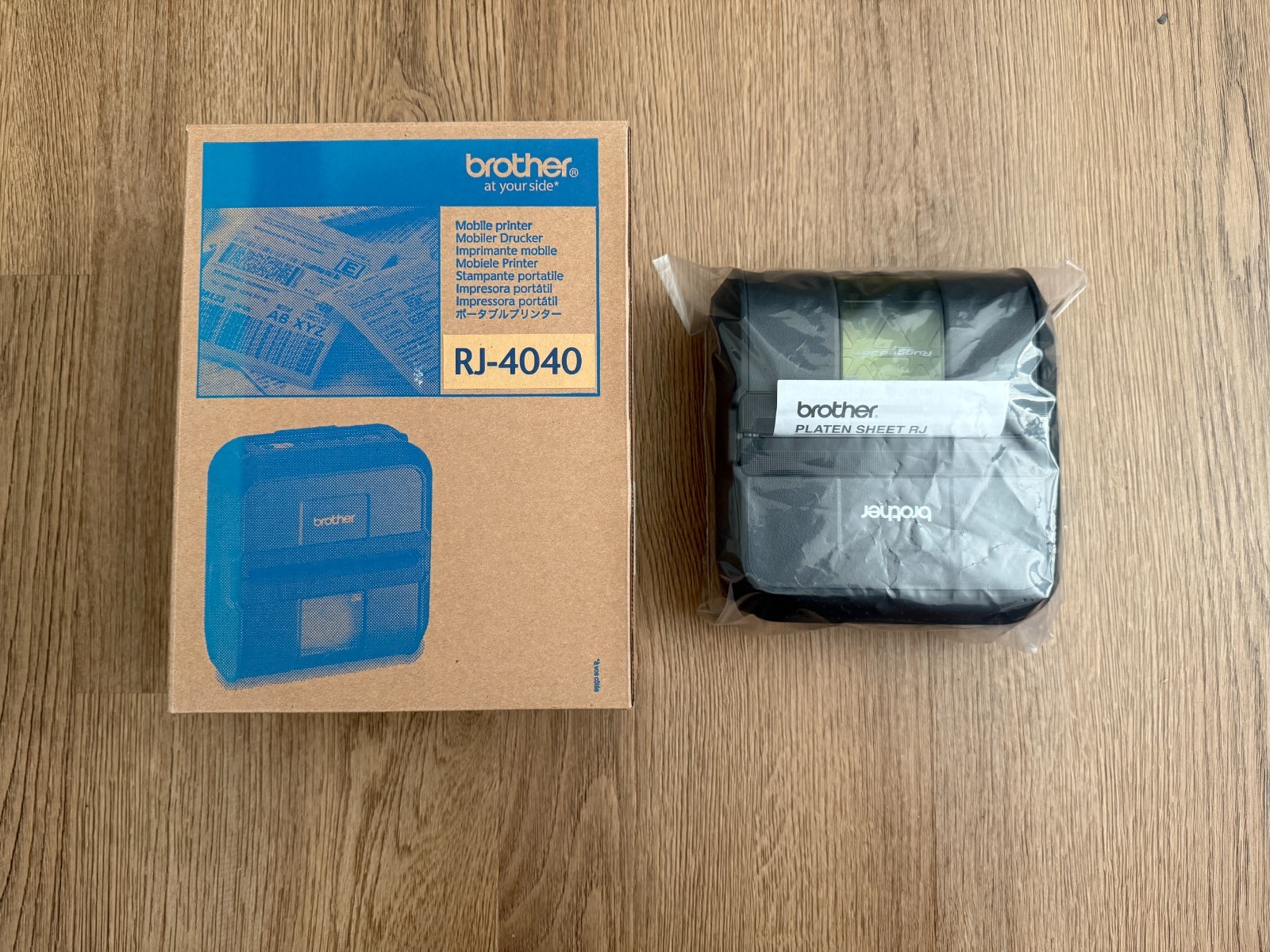 Brother Rugged Jet RJ-4040 Mobile WiFi AirPrint Thermal Label Printer (Open Box)