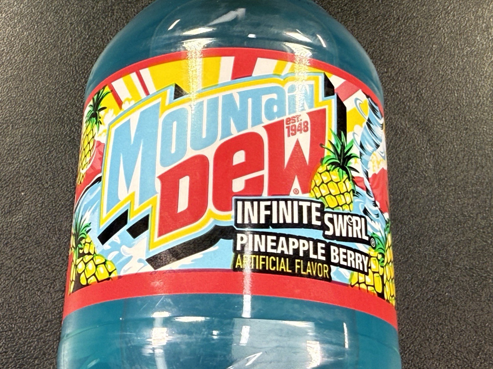 Mountain Dew Infinite Swirl 20oz Rare Unopened Bottles