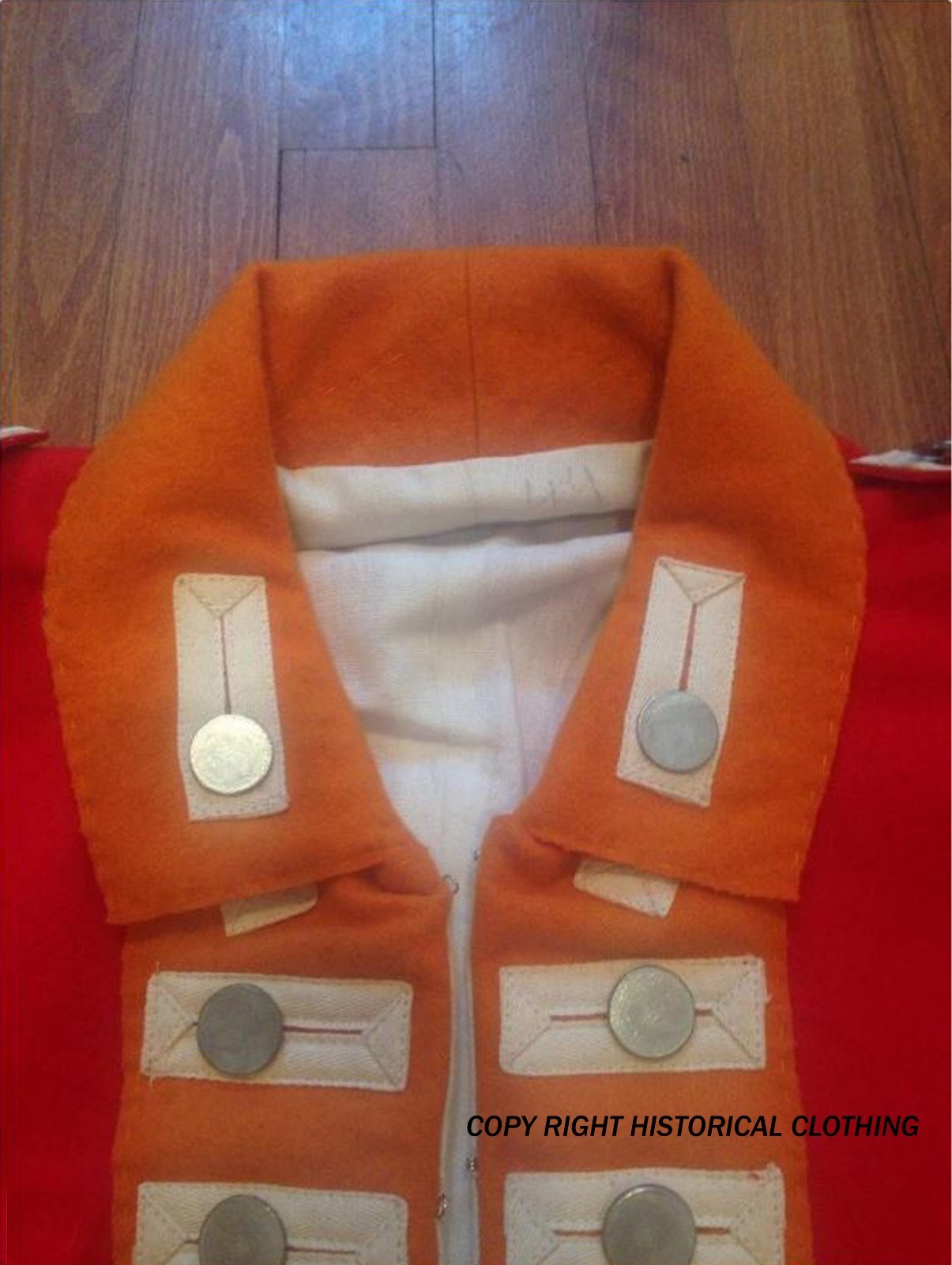 35th Regiment Grenadier British Regimental Coat Hand Stitched