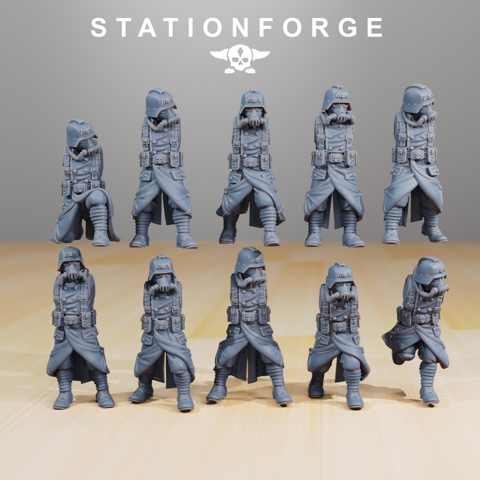 GRIM GUARD INFANTRY WITH MELTGUNS (10U)