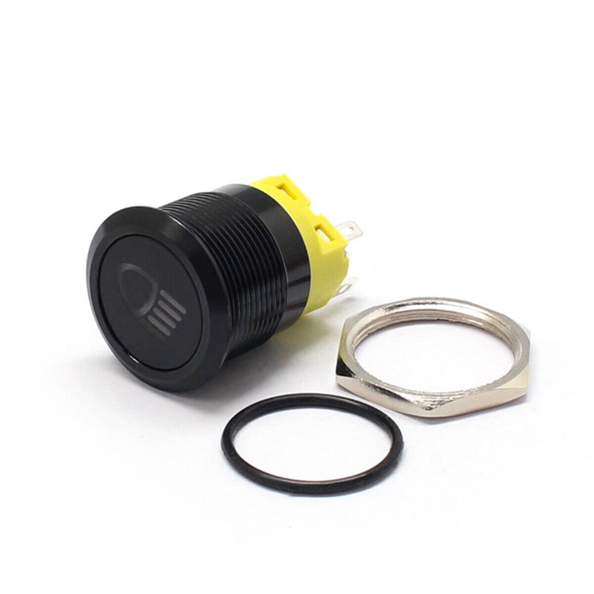22mm 5A Stainless Steel LED Push Button Push Button Switch Knob Switch CE CCC 12-24V New