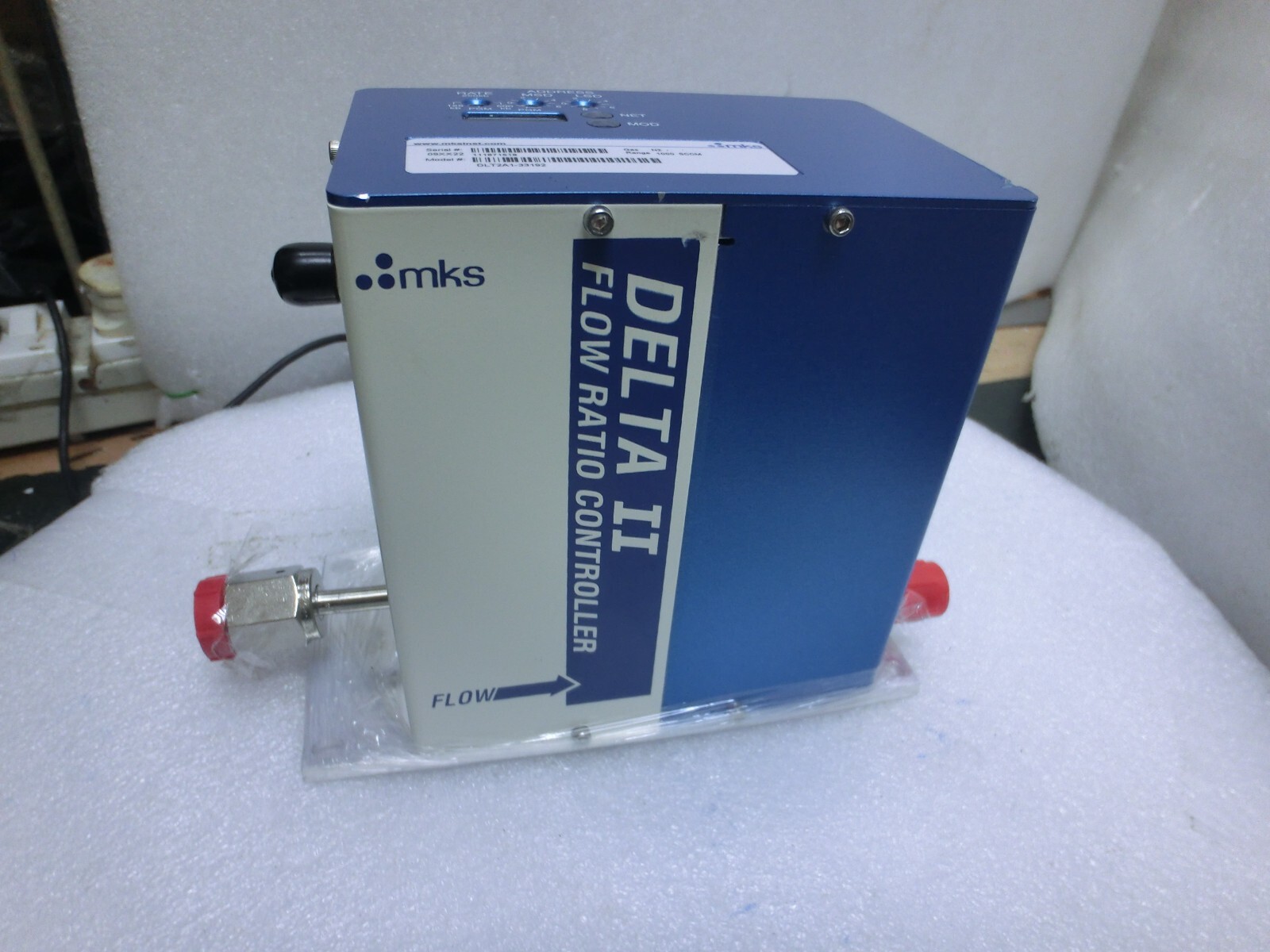 MKS DLT2A1-33192 Flow Ration Controller,N2 1000sccm,Unused,US+9353