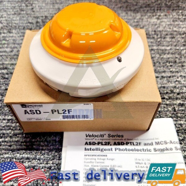 NEW ASDPL2F GAMEWELL FCI ASD-PL2F SMOKE DETECTOR HEAD FAST SHIPPING