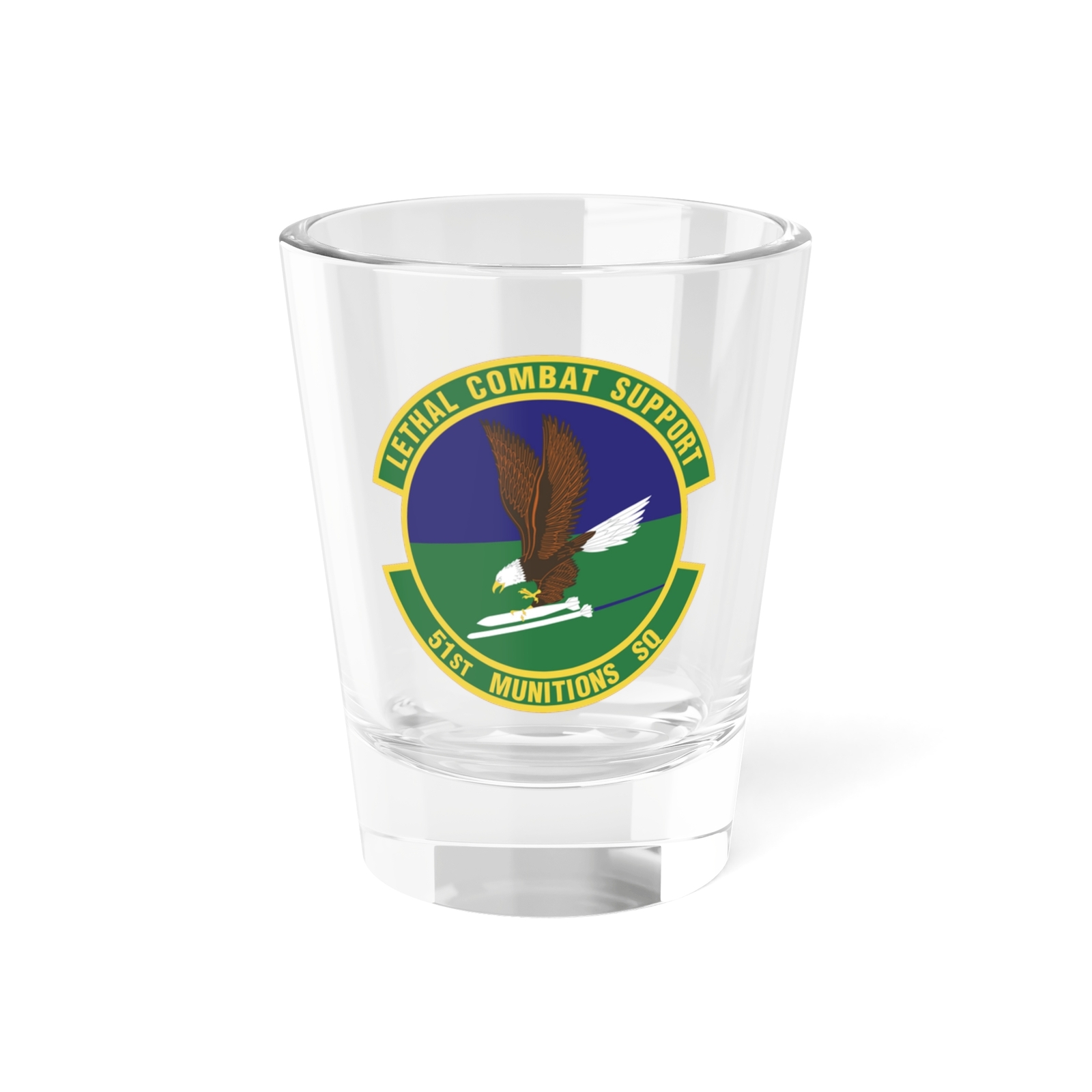 51st Munitions Squadron (U.S. Air Force) Shot Glass 1.5oz