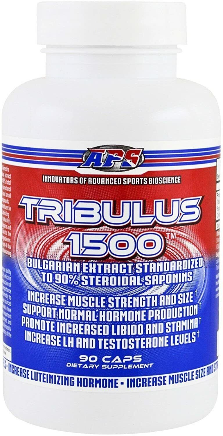 APS Tribulus 1500 Standardized Bulgarian Tribulus Extract 90 Capsules New