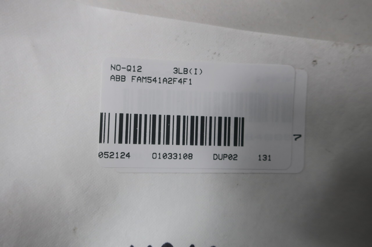 Abb FAM541A2F4F1 Variable Area Flow Meter 0-35gpm