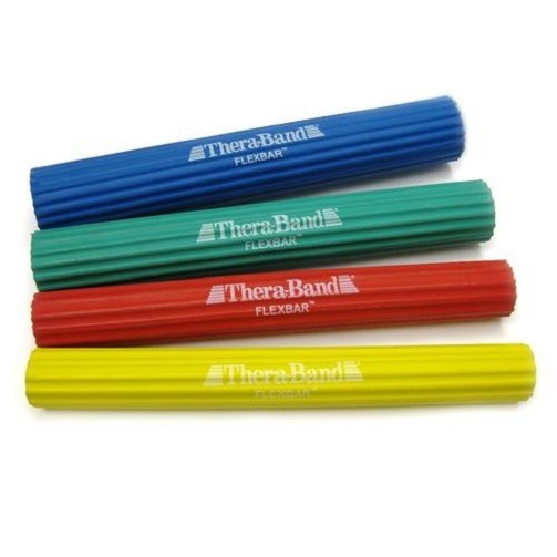 Thera-Band Flex Bar 4PK Resistance Theraband TENNIS ELBOW REHAB XLT-LT-MED-HEAVY