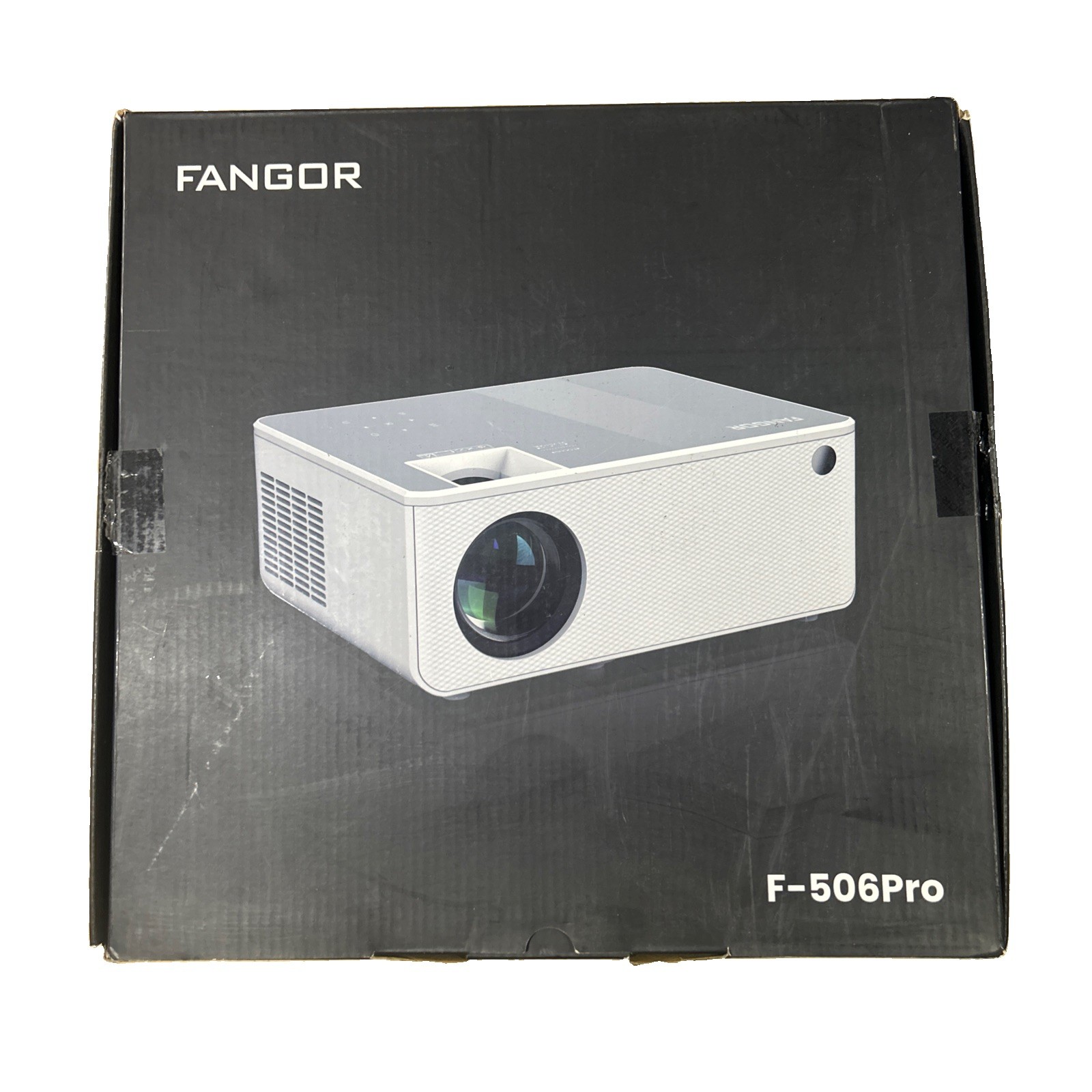 FANGOR 1080P HD Projector, WiFi Bluetooth Projector Bundle