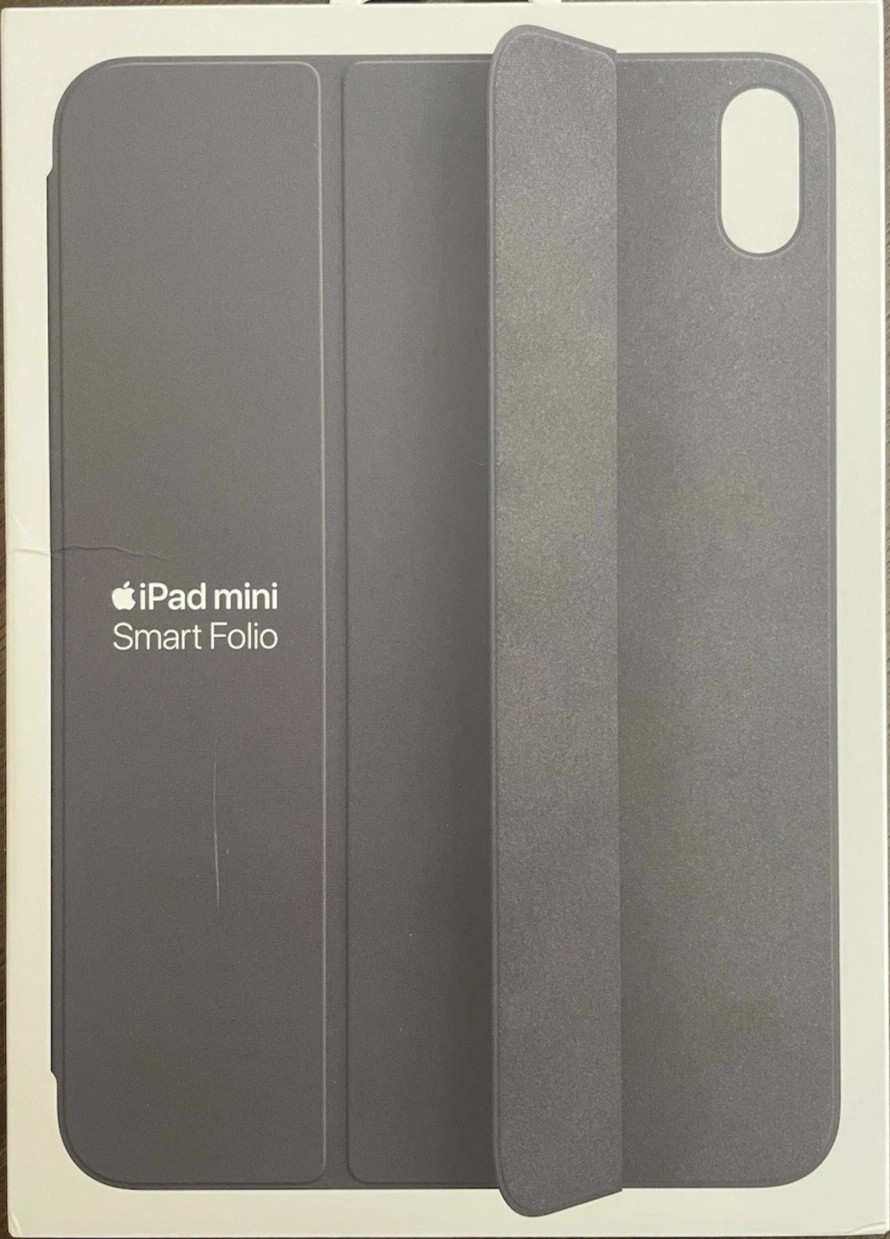 Genuine Apple Smart Folio For iPad mini (A17 Pro) - Charcoal Gray