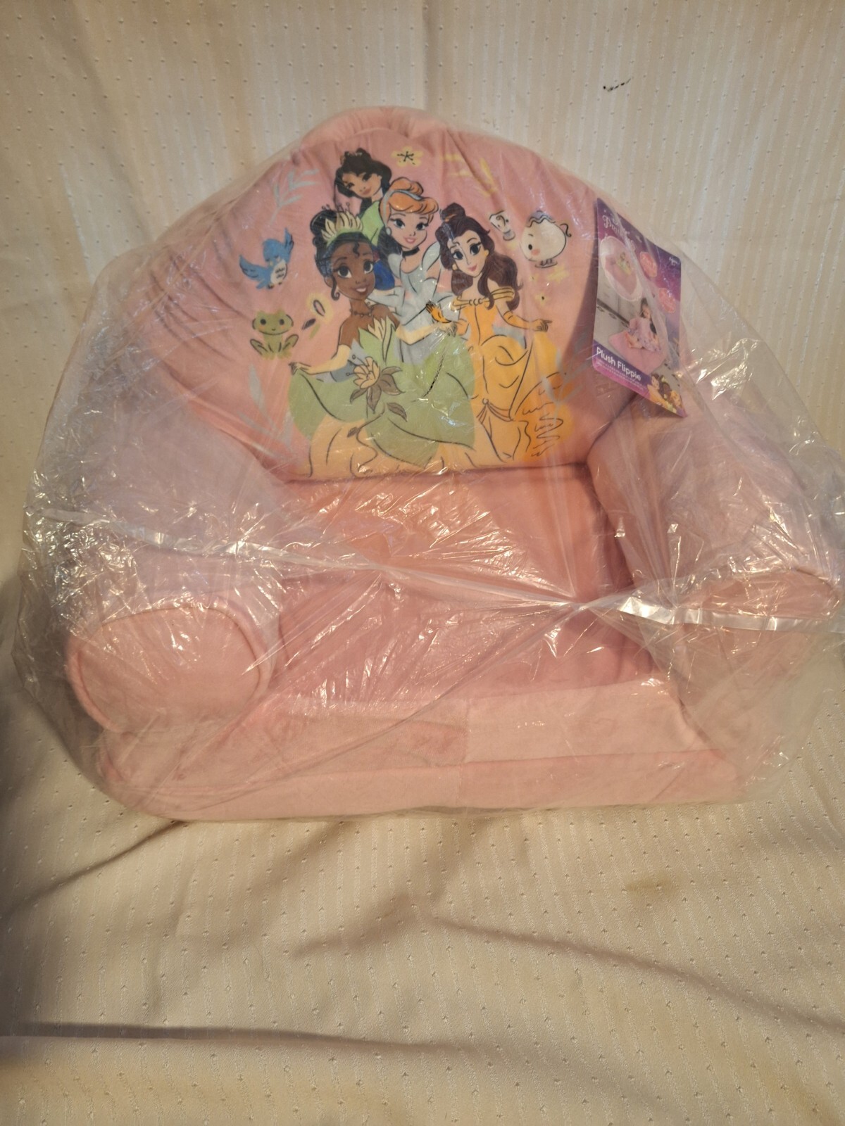 Disney princess 2 in 1 flip out chair for toddlers plush flippie