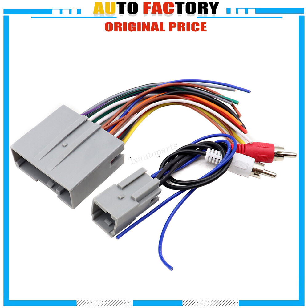 For Ford Fusion 2006-2009 OEM Radio Stereo Wiring Harness Antenna Adapter Plug