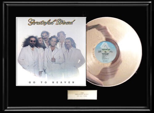 GRATEFUL DEAD GO TO HEAVEN WHITE GOLD PLATINUM TONE RECORD LP RARE NON RIAA