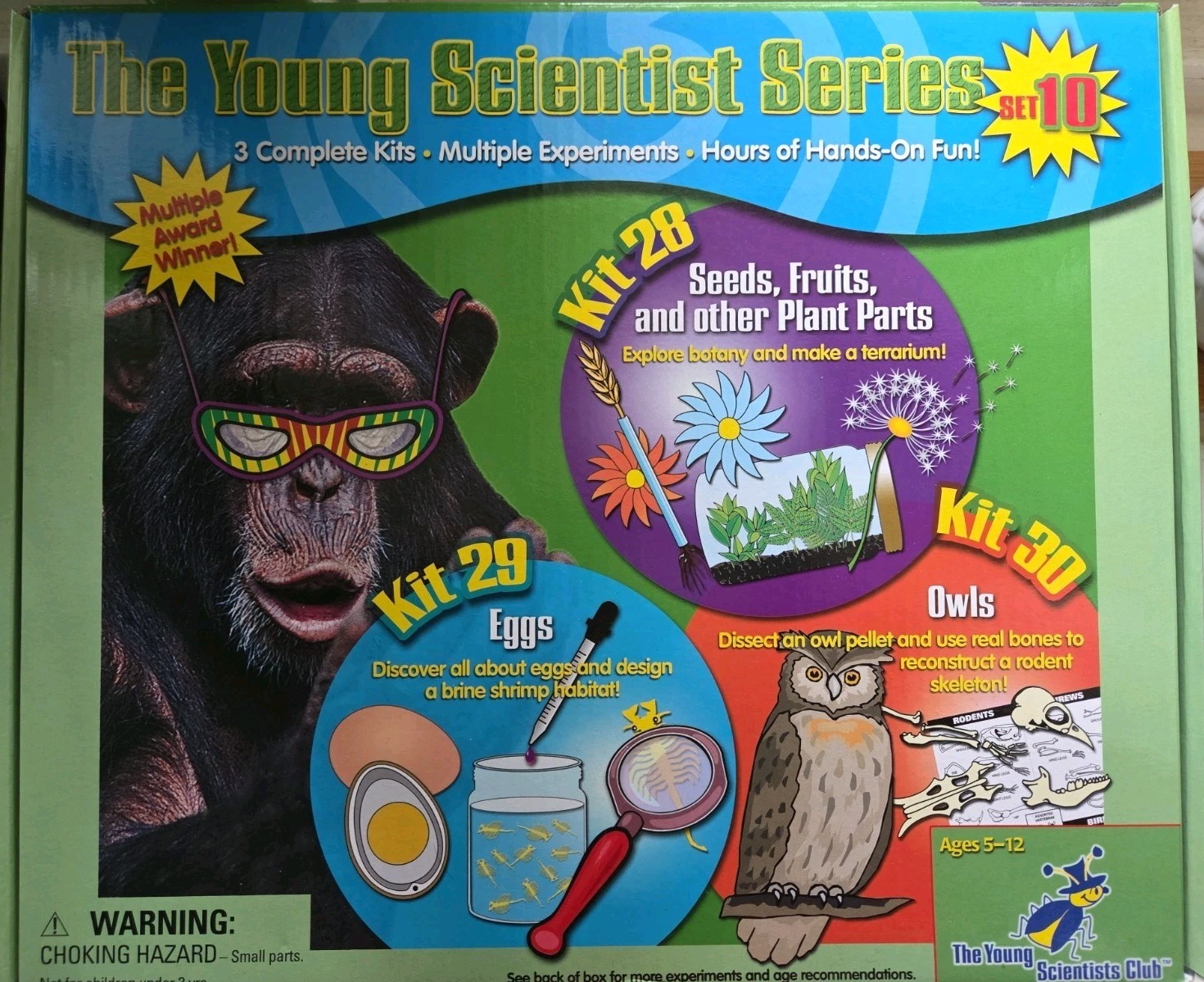 The Young Scientist Series Set 10 (Kit  28, 29, 30)  New Ages 5-12