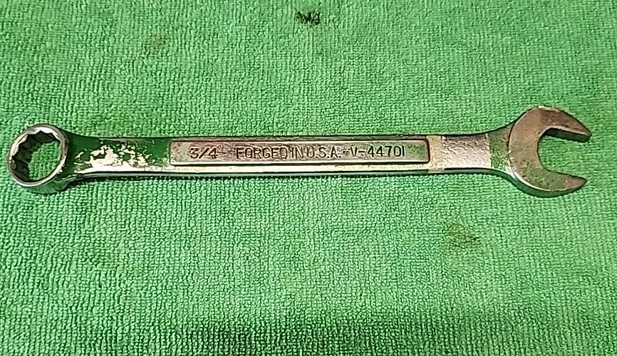 Craftsman -V- Series USA - 3/4” 12 Point Combination Wrench 44701