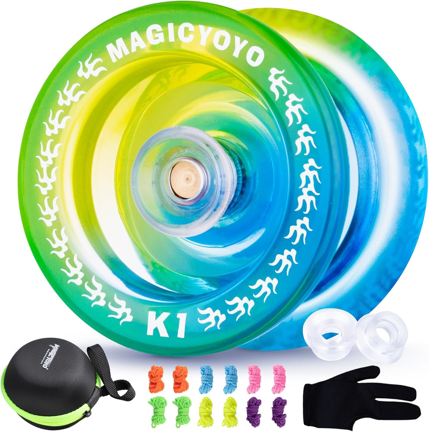 Responsive Yoyo K1 plus - Plastic Yoyo for Kids Beginners, Yo-Yo Professional Fi