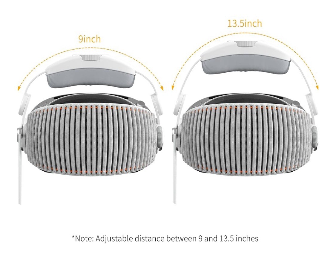 Head Strap Compatible with Apple Vision Pro Adjustable Confort Head Strap