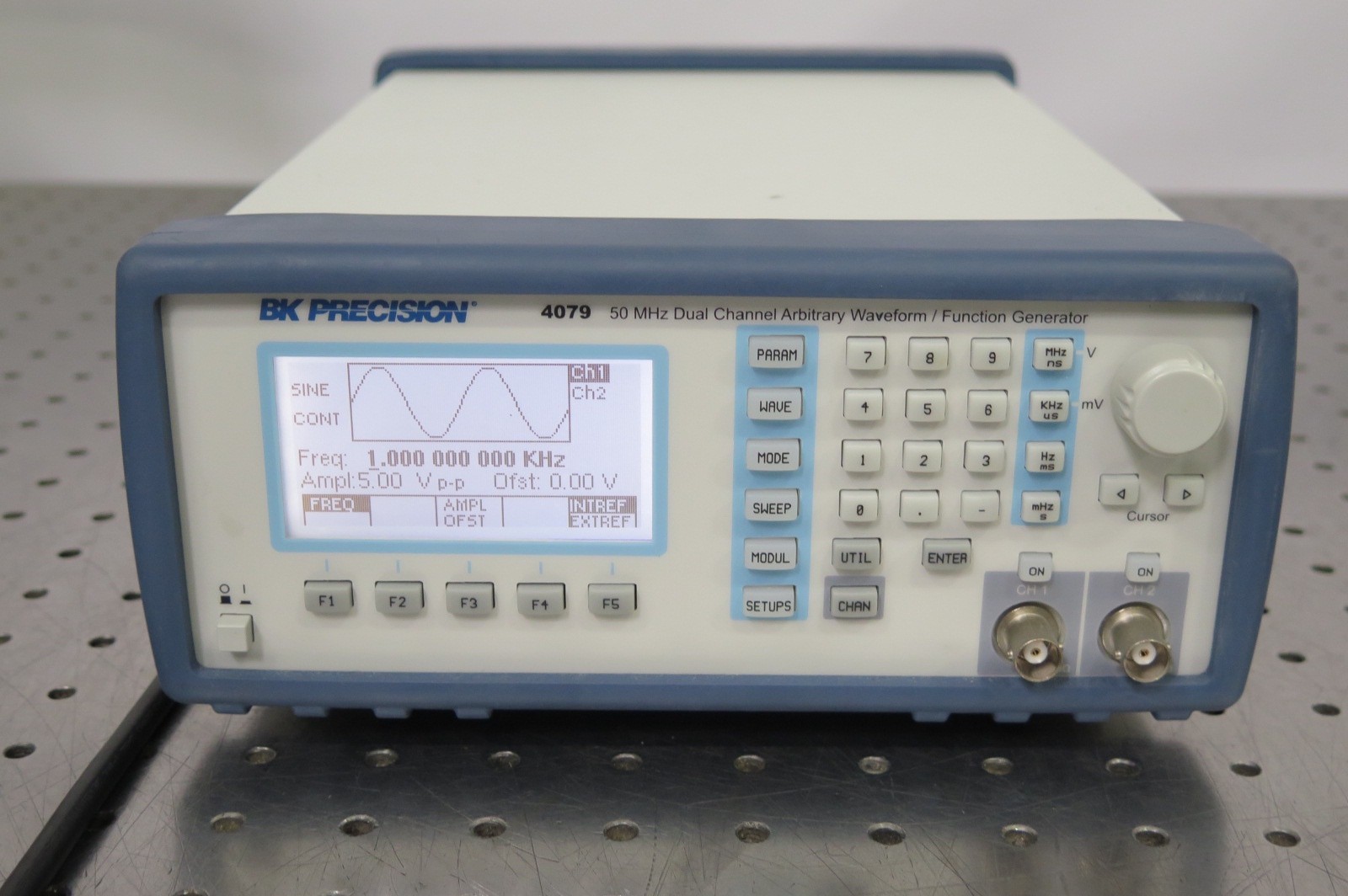 R203488 BK Precision 4079 50MHz Dual Ch Arbitrary Waveform / Function Generator