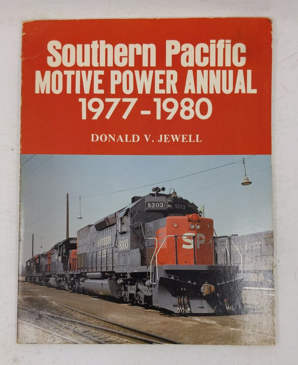 Southern Pacific Motive Power Annual 1977-80 Paperback Book By Donald V. Jewell